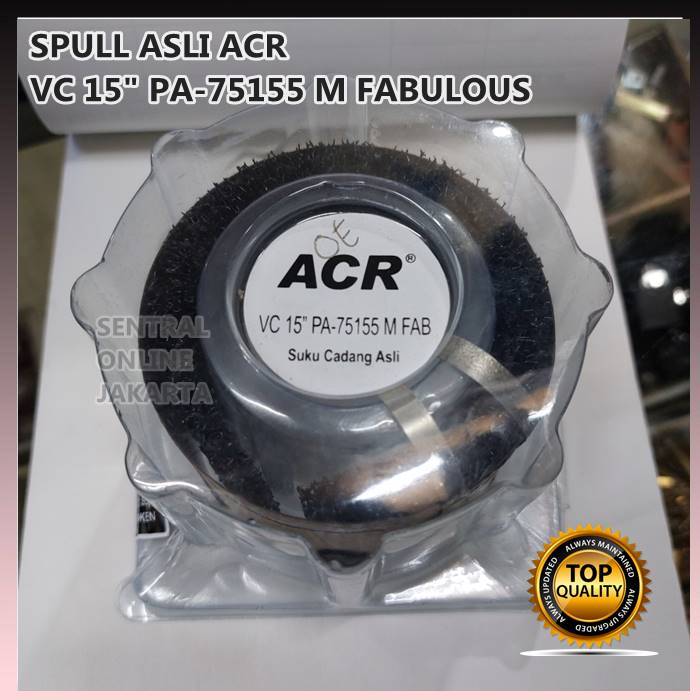 SPULL SPUL VOICE COIL PA 75155 ACR FABULOUS 15in 15inch ACR ORIGINAL