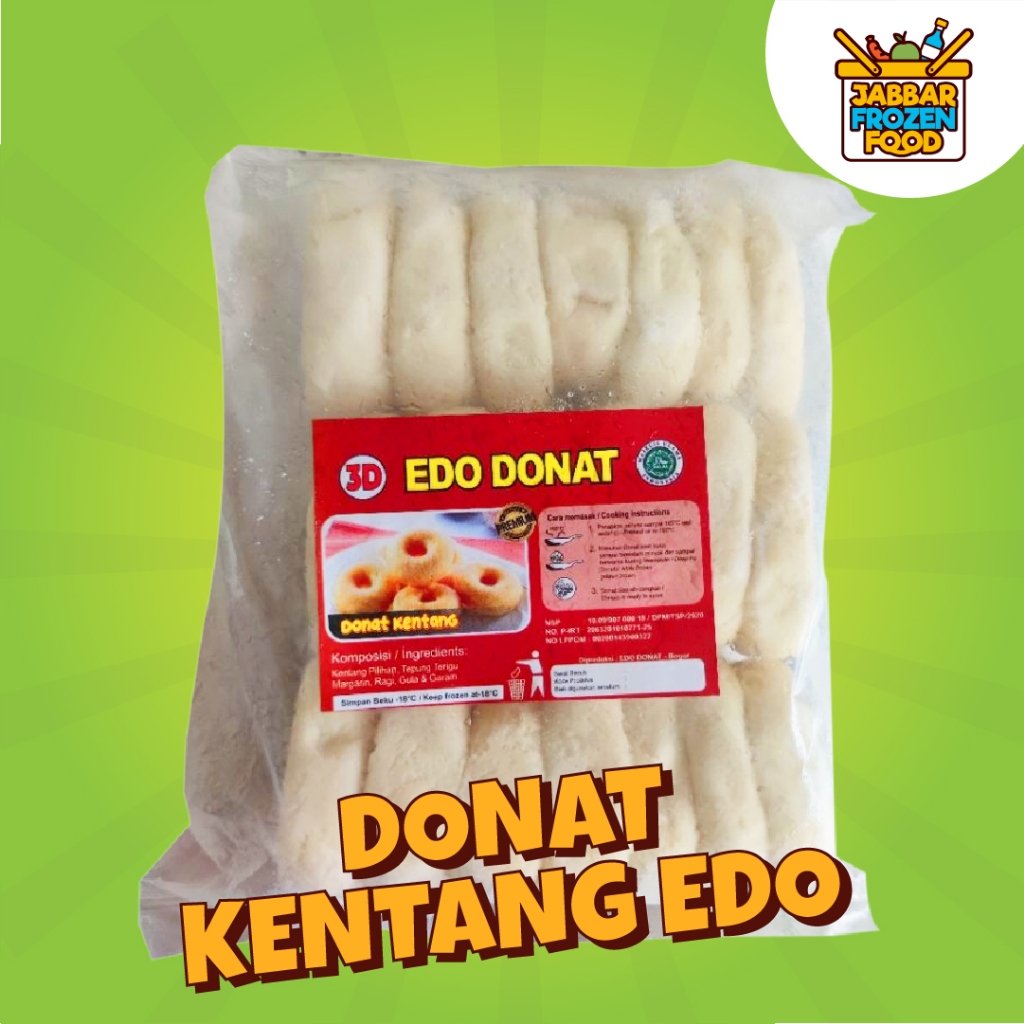 

Donat Kentang Mini EDO DONAT isi 20pcs