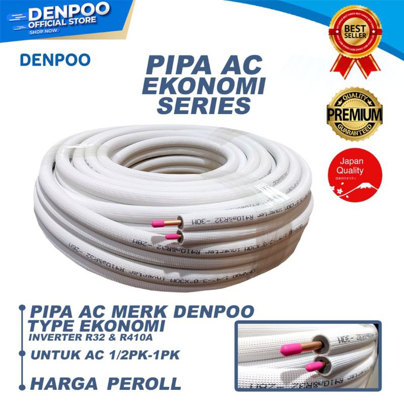PIPA AC DENPOO ECONOMY ( 1/2PK - 1PK  ) - PER - ROLL