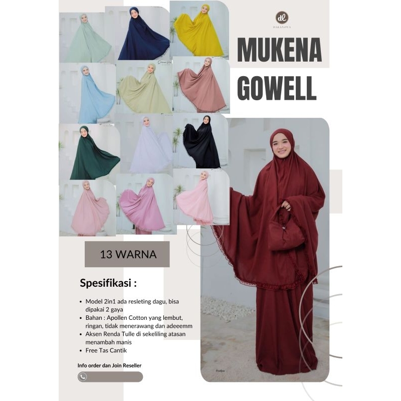 Mukena Gowell Dalanova