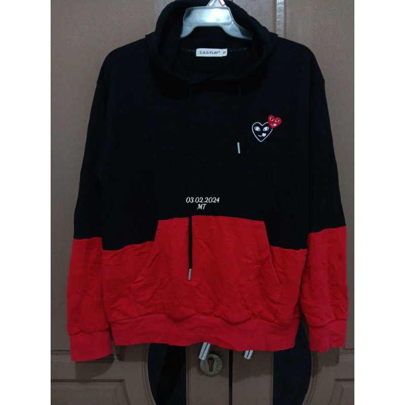 hoodie CDG PLAY original second