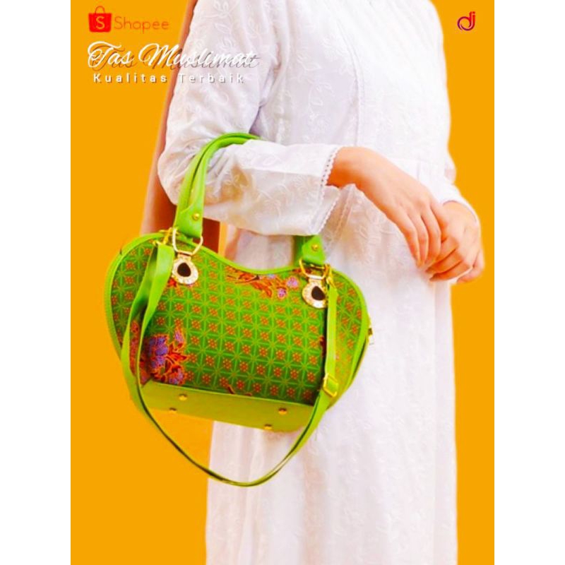 Tas Muslimat NU Wanita Model Cinta/Selempang