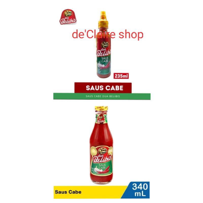 

Dua Belibis Saus Cabe 340ml Dan 235ml