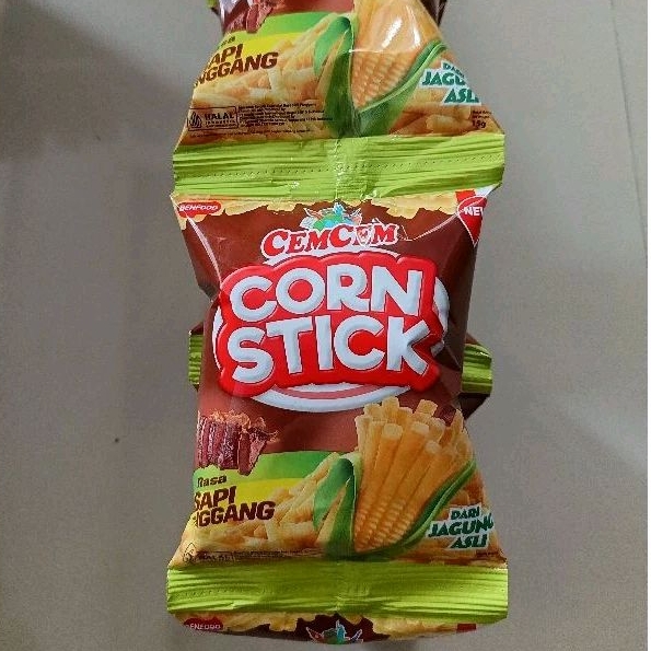 

CEMCEM CORN STICK SAPI PANGGANG RENTENG 2000AN ISI 10 BUNGKUS MURAH COCOK UNTUK BINGKISAN ULTAH