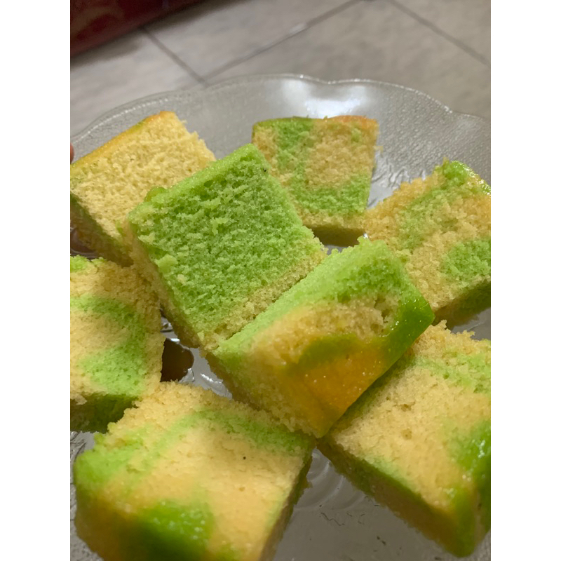 

Bolu Tape Pandan polos home made