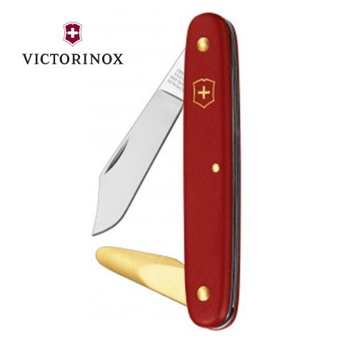 Budding knife 2 pisau lipat grafting stek okulasi sambung pucuk victorinox original swiss 3.9110.B1