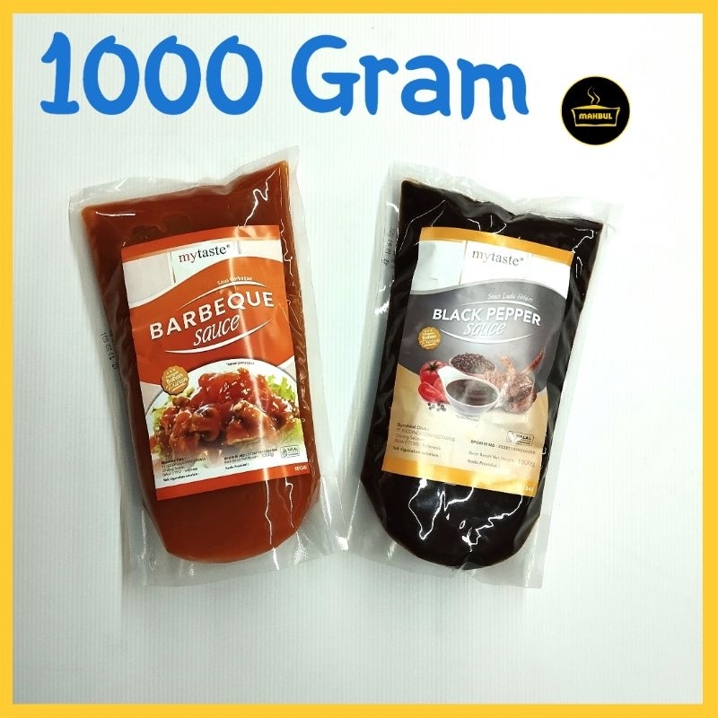 

Mytaste My Taste Barbeque, Black Pepper Saus 1000gr