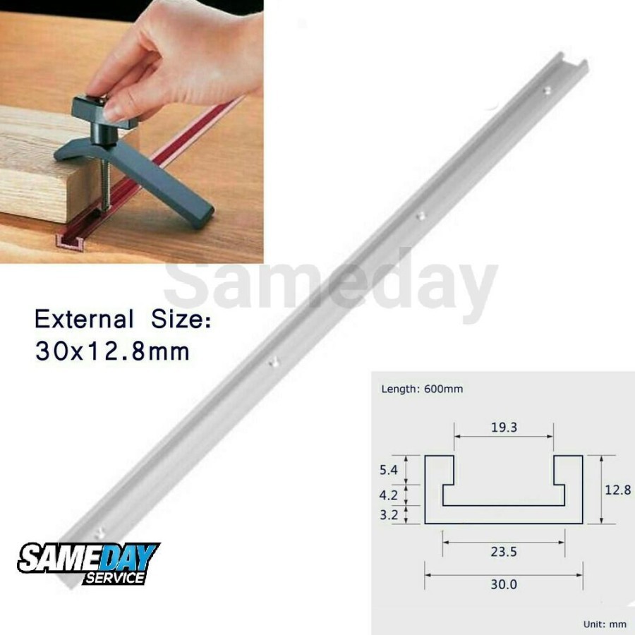 Miter Track 120cm T-track T-slot T Track Table saw Router Jig