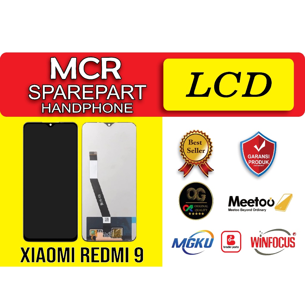 LCD TOUCHSCREEN REDMI 9