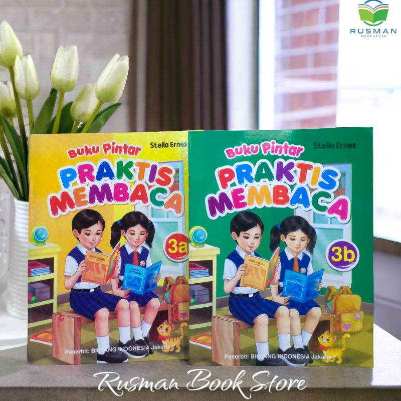 buku pintar praktis membaca 3a & 3b (15×21 cm)