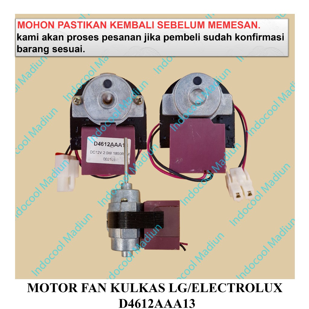 MFK46 DINAMO KULKAS/FAN MOTOR/MOTOR FAN KULKAS ELECTROLUX D4612AAA13