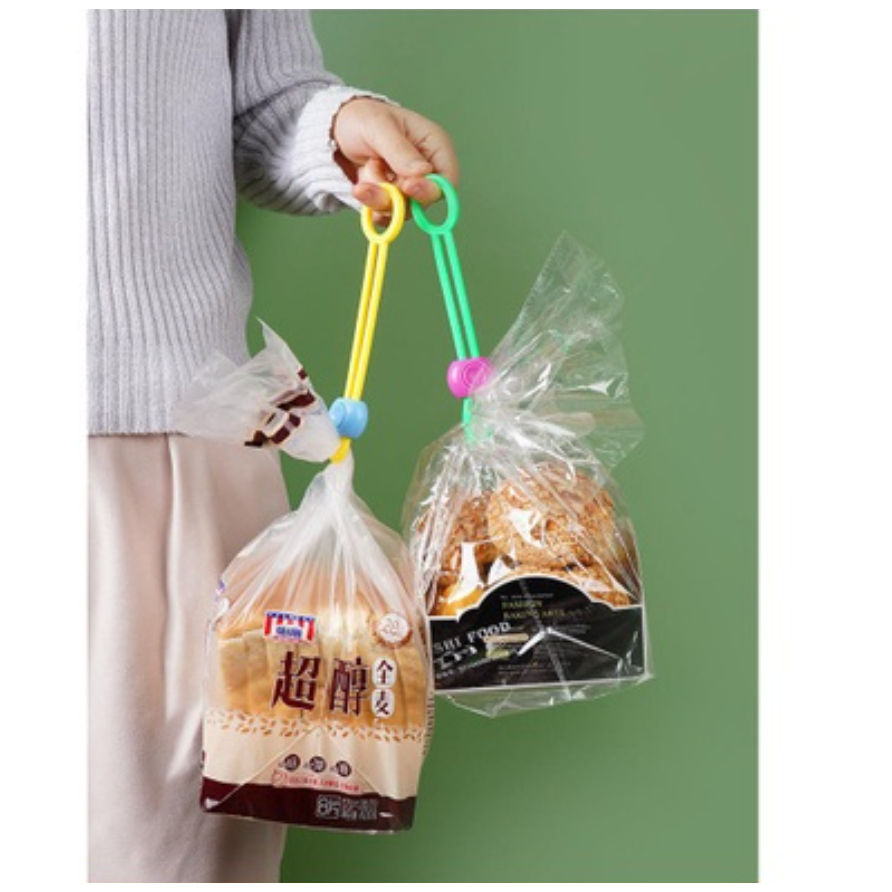 1PC Klip Tali Penyegel Makanan |Tali Pengikat Sealer Kantong Plastik Makanan Adjustable