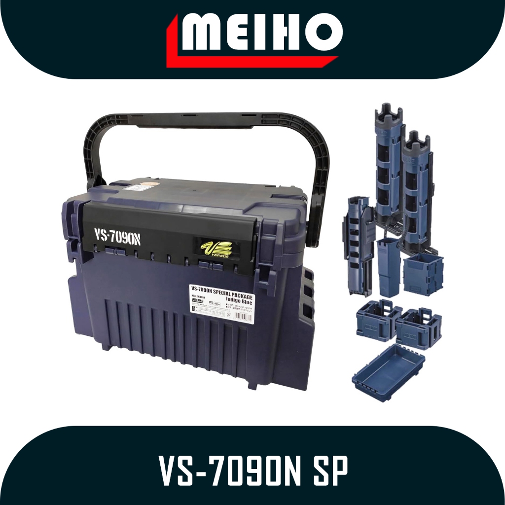 Tackle Box Pancing Versus Meiho VS-7090N SP Limited Indigo Blue