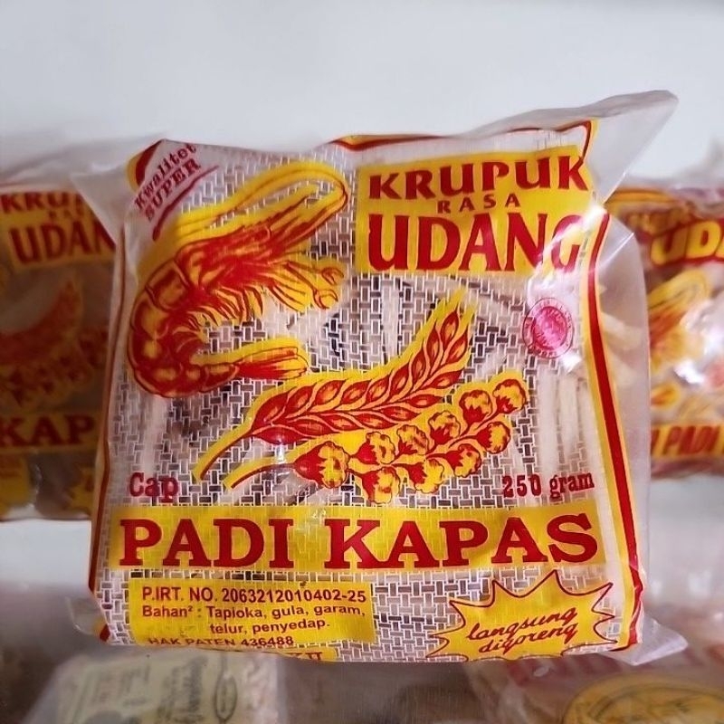 

kerupuk udang padi kapas (stick)