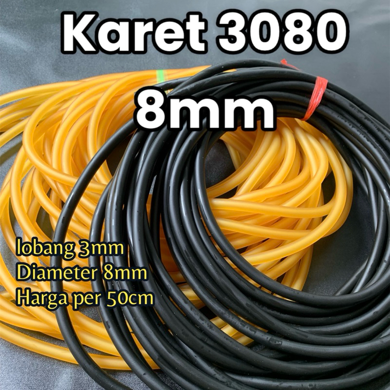 Karet 3080 panah ikan ketapel ikan 8mm