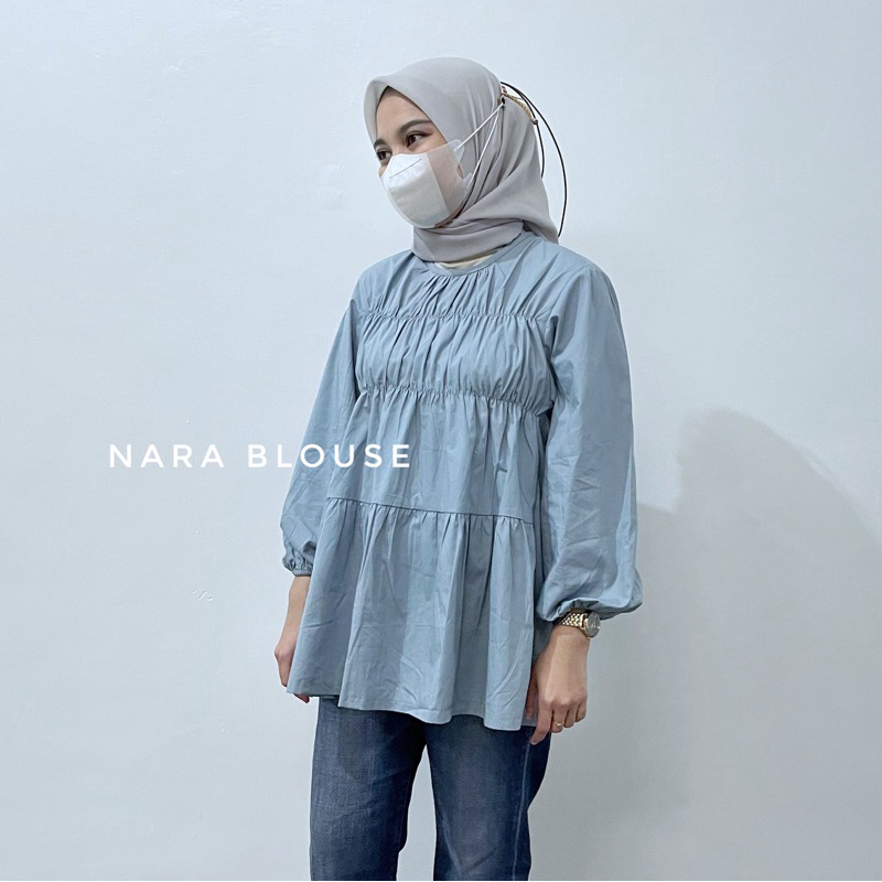 Nara Blouse | Atasan BabyDoll Wanita