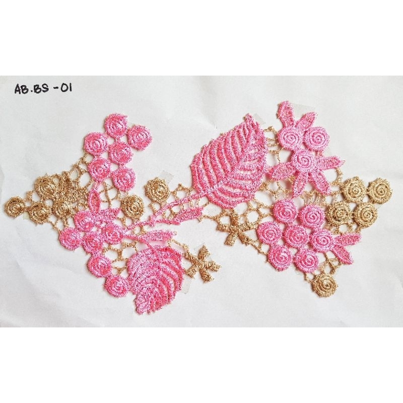 APLIKASI BROKAT | APLIKASI LACE | APLIKASI TEMPEL | APLIKASI BORDIR