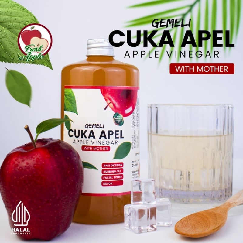 

Yasdaniyar Cuka Apel Original 500ml With Mother