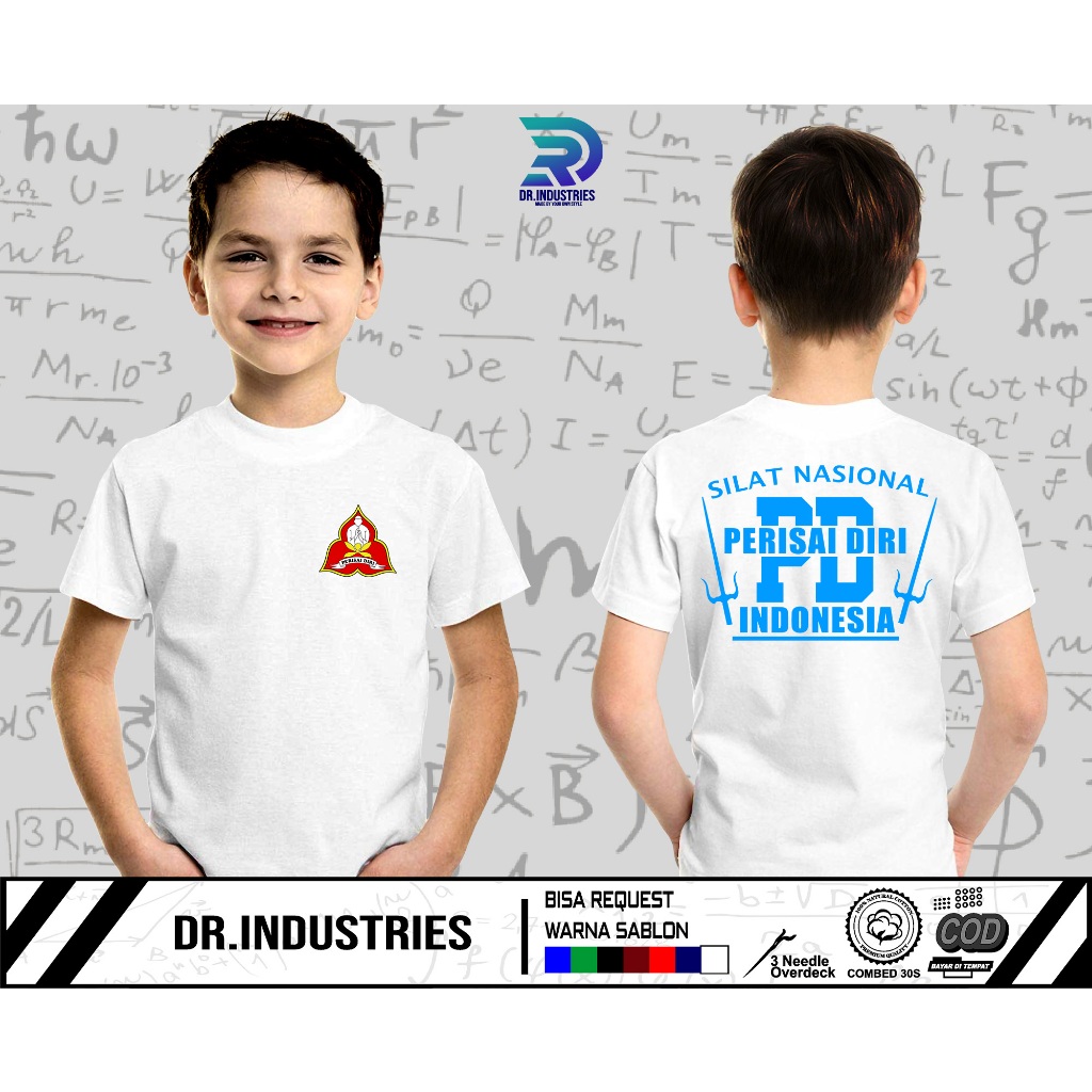 Kaos Anak Kelatnas Perisai Diri Pencak Silat Indonesia