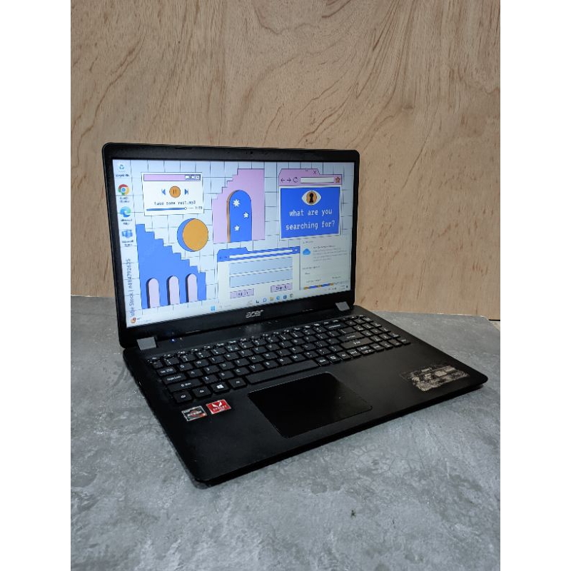 Laptop second 15 inch terjangkau spek oke Acer Aspire 3 A315-42