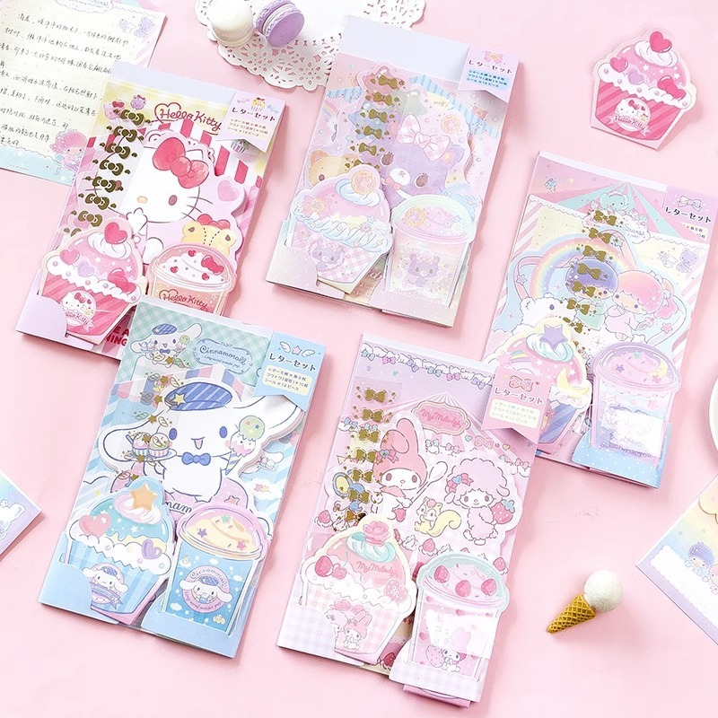 

Letter Set Aesthetic Cutie Surat Menyurat Berbentuk Letter Set Karakter Kartun Sanrio Melody Hello Kitty Cinnamorol Lts Cute Unik Lucu Kado Hadiah Gift