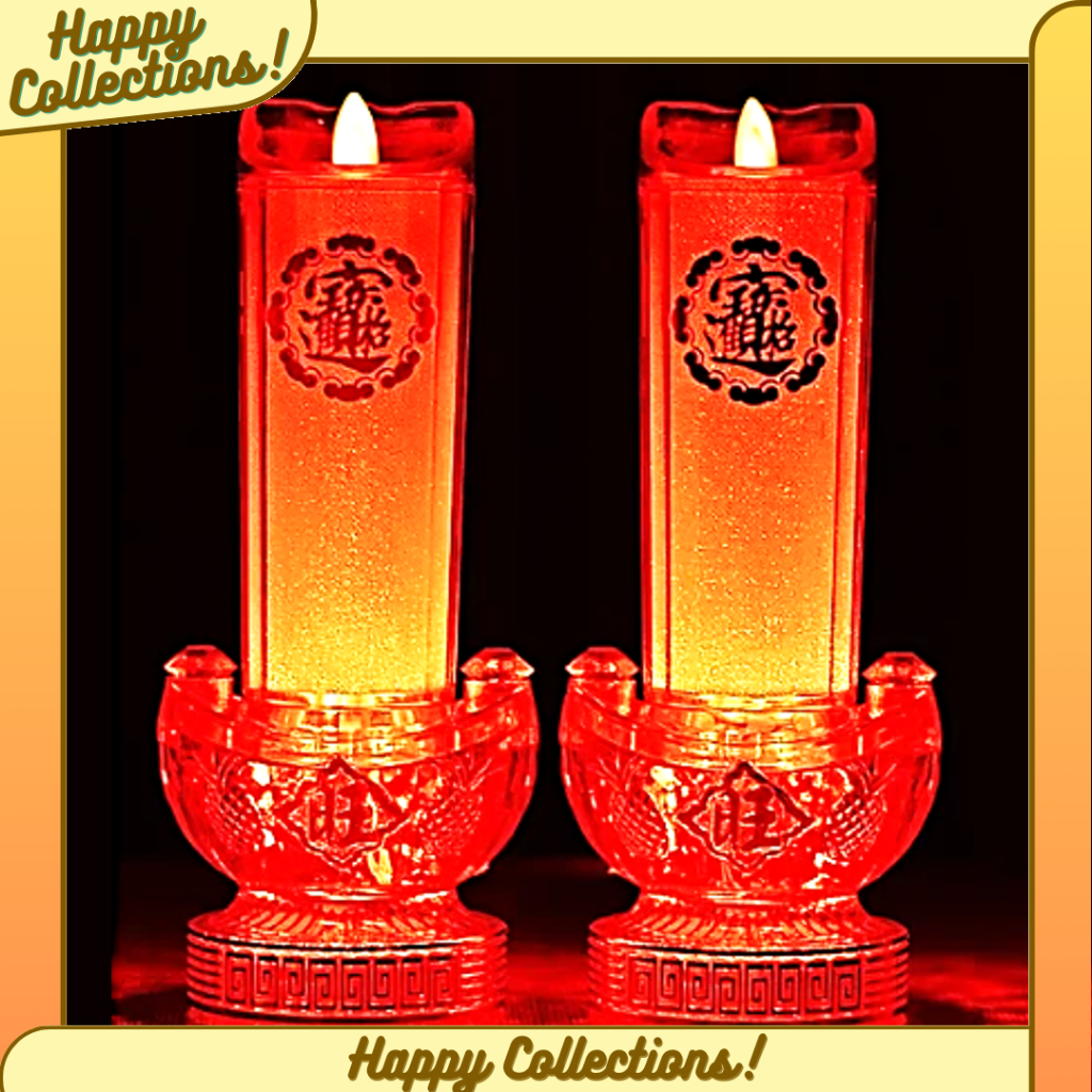 HC - LAMPU ALTAR SEMBAHYANG LED / PAJANGAN LAMPU MEJA SEMBAHYANG LILIN - LP