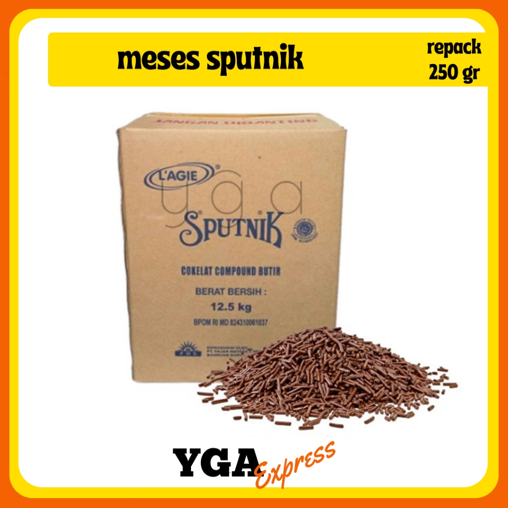 

Meses Coklat Sputnik L'agie (Repack) 250gr / Lagie