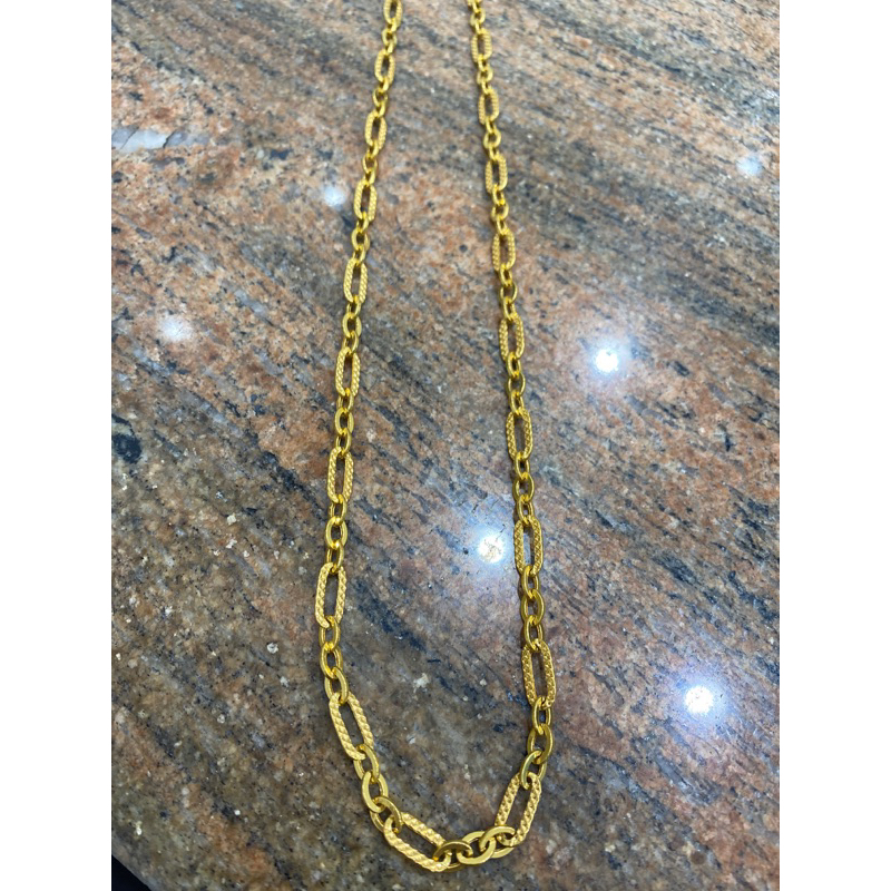 Kalung Polos Emas Asli Kadar 875