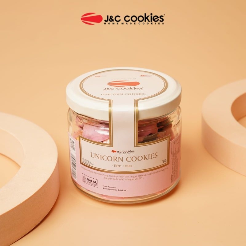 

JNC COOKIES JAR KACA