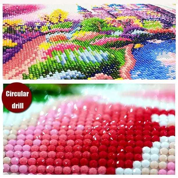 

YUH DIY Diamond Painting Full Drill Lukisan Berlian Kerajinan Tangan 30x40cm
