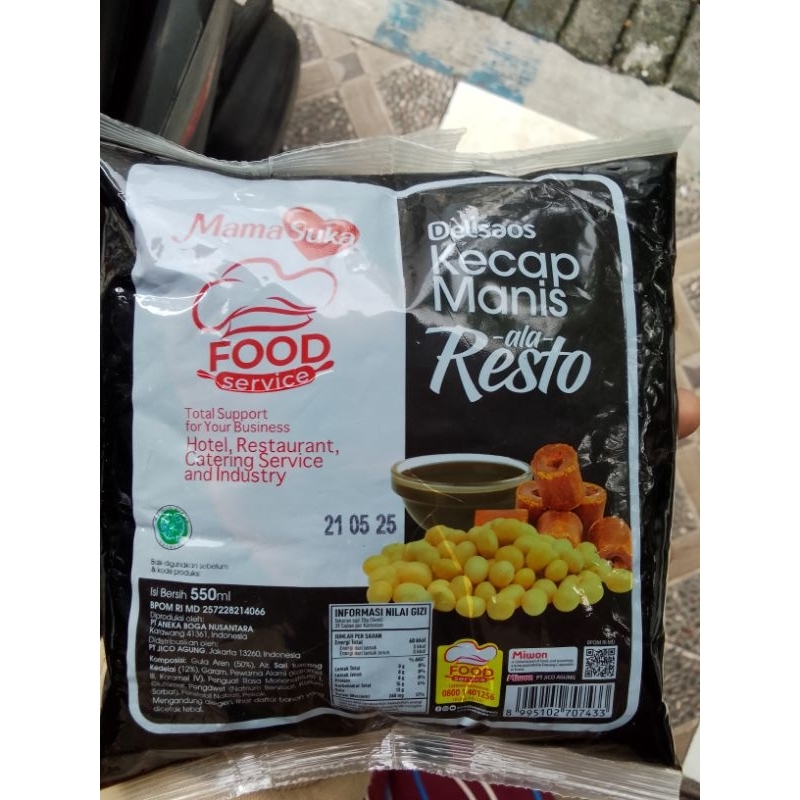 

Mamasuka Delisaos Kecap Manis Ala Resto 550ml