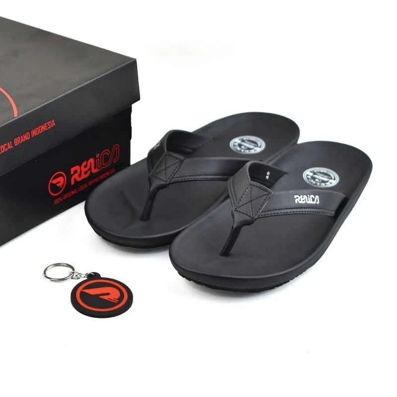 Sandal Jepit Pria Sendal Casul Cowok Keren Original Distro  Relica