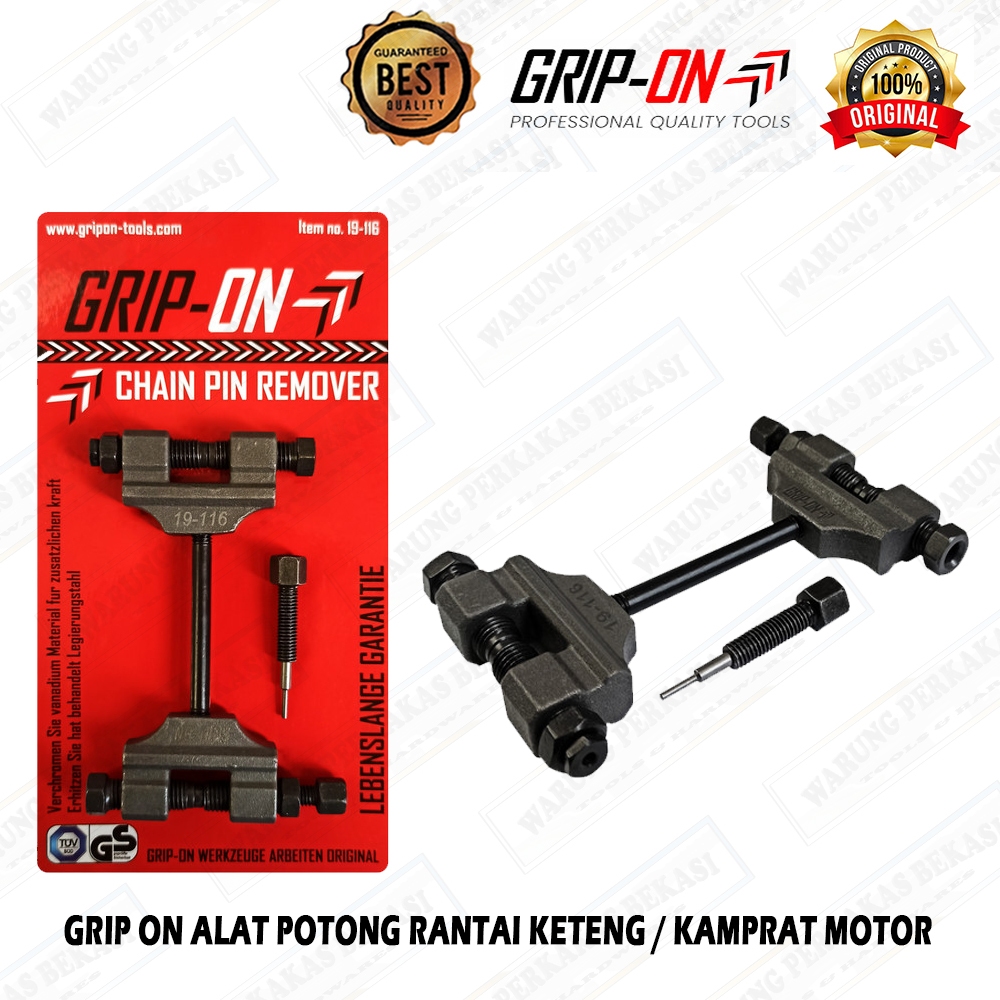 GRIP-ON PEMOTONG RANTAI KETENG SMALL CHAIN PIN REMOVER 19-116 POTONG RANTE KAMPRAT MOTOR