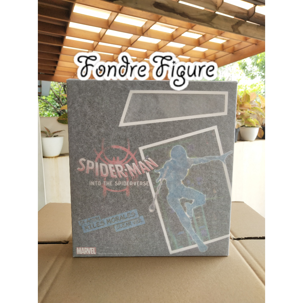 ORIGINAL SENTINEL SPIDERMAN MILES MORALES CLEAR VER ACTION FIGURE