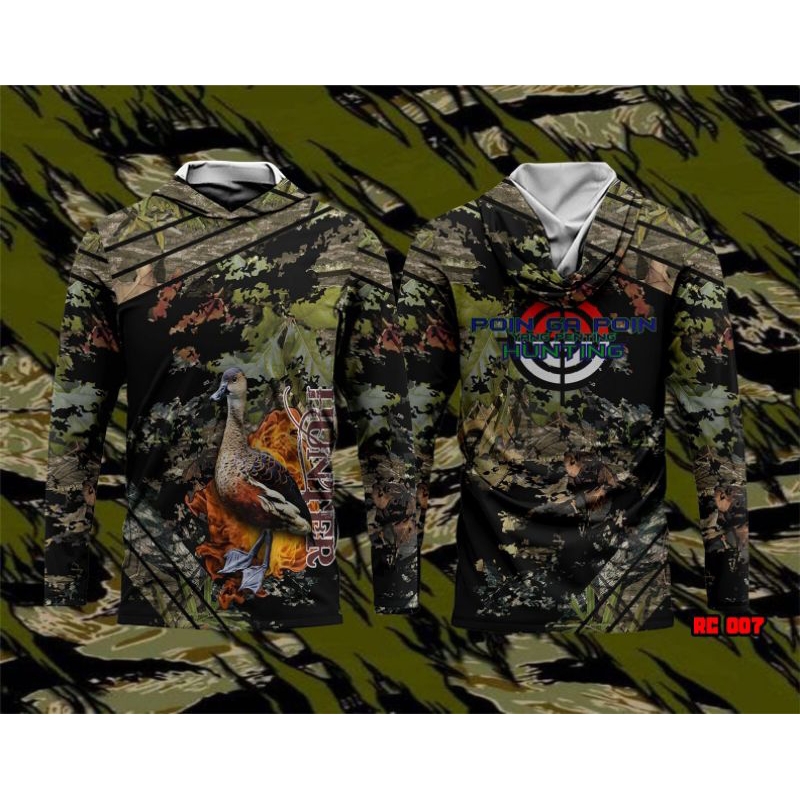baju camo hunting | hoodie shirt  | baju camo berburu hunting
