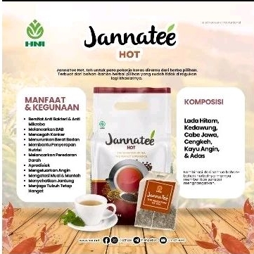 

JANNATEE HOT / Teh herbal hpai