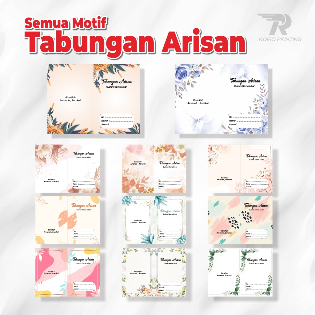 

Buku Tabungan Arisan ( PREMIUM ) Best Seller Harga Termurah