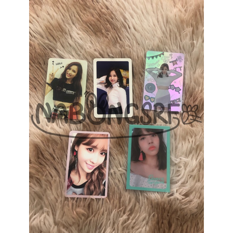 TWICE PHOTOCARD OFFICIAL - Mina Momo ERA The Story Begin Adult, TwiceCoaster Lane 1 & Lane 2, Merry 