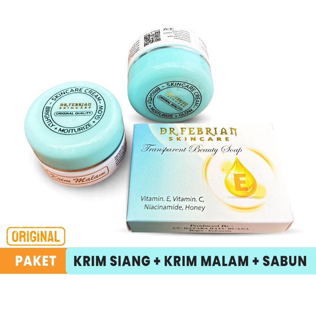 paket cream dr febrian original