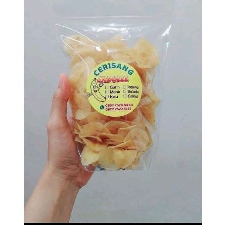 

keripik pisang homemade renyah