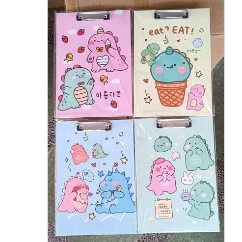 

CLIPBOARD DINO / PAPAN UJIAN A4 DINO (MOTIF RANDOM)