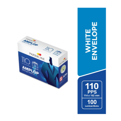 

Paperline Amplop / Envelope Putih Polos 110 PPS - PAK