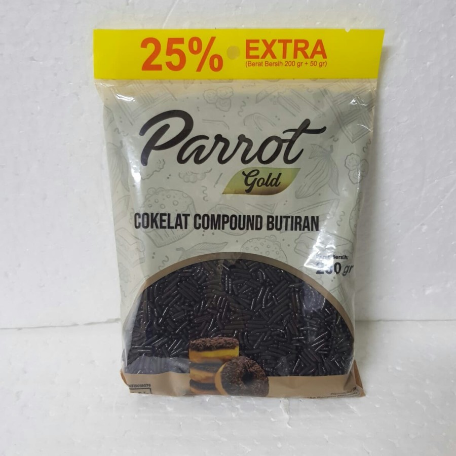 

Parrot Meises Coklat Butir 200gr