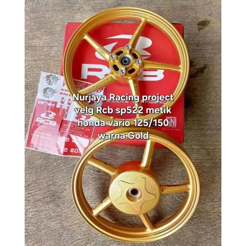 VELG RCB SP522 HONDA VARIO 125 150 OLD NEW TERLARIS TERBARU TERMURAH