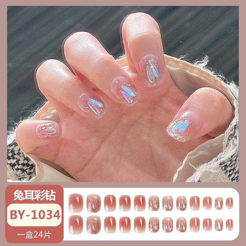 (24pcs) Kuku Palsu Aesthetic/Nail Art/Fake Nail Aesthetic