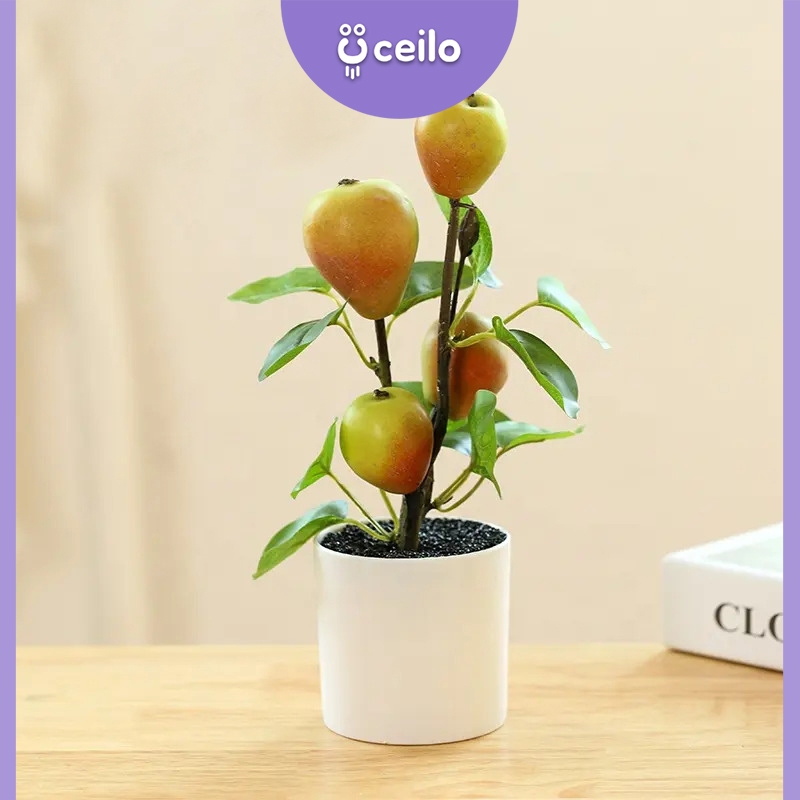 CEILO Tanaman Buah Artificial | Buah Artificial | Tanaman Buah Imitasi | Fruit Tree Artificial | Bua
