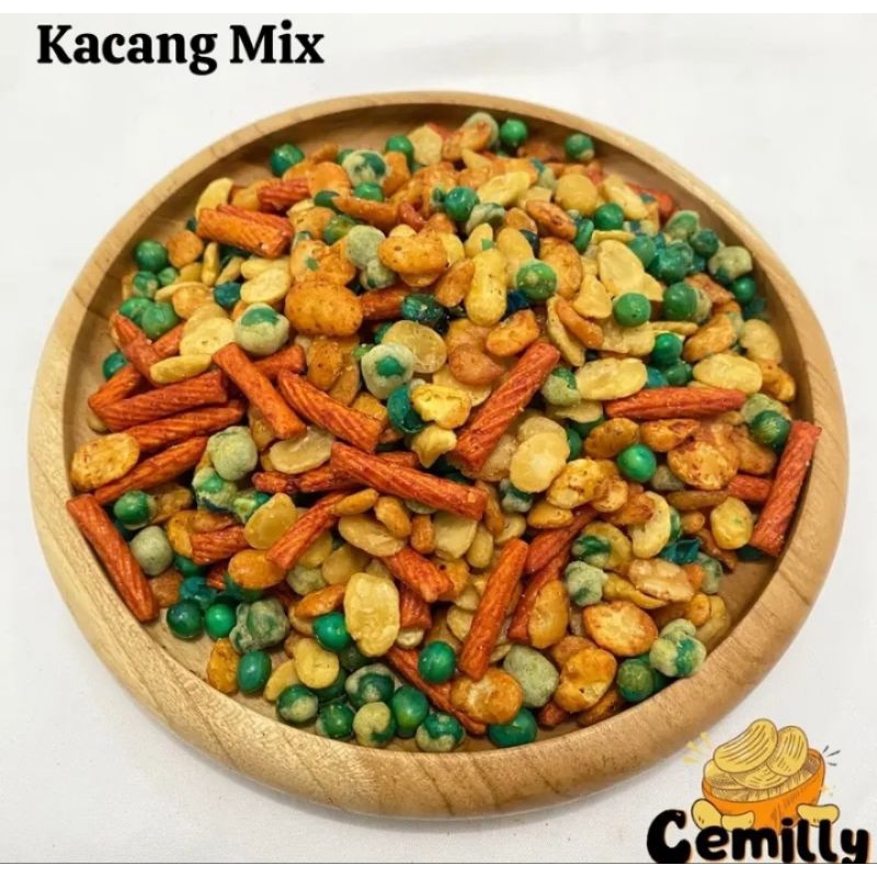 

Snack Polong Mix/Kacang Campur Jaipong Kemasan 500gr & 1 kg