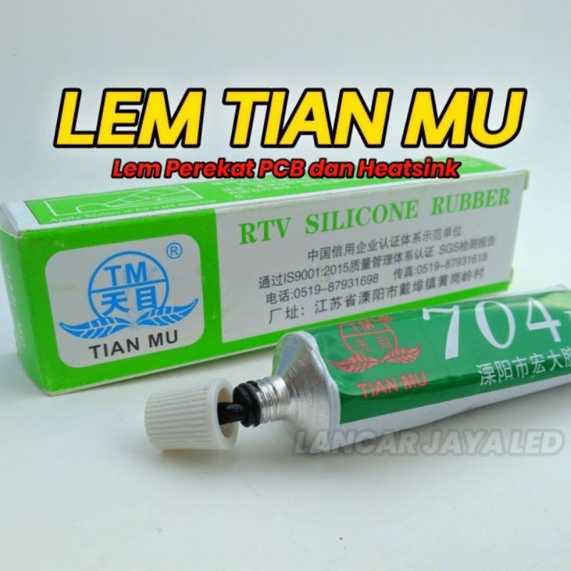 LEM TIANMU (ISI HITAM) PEREKAT PCB LED ~Lancar Jaya Led~