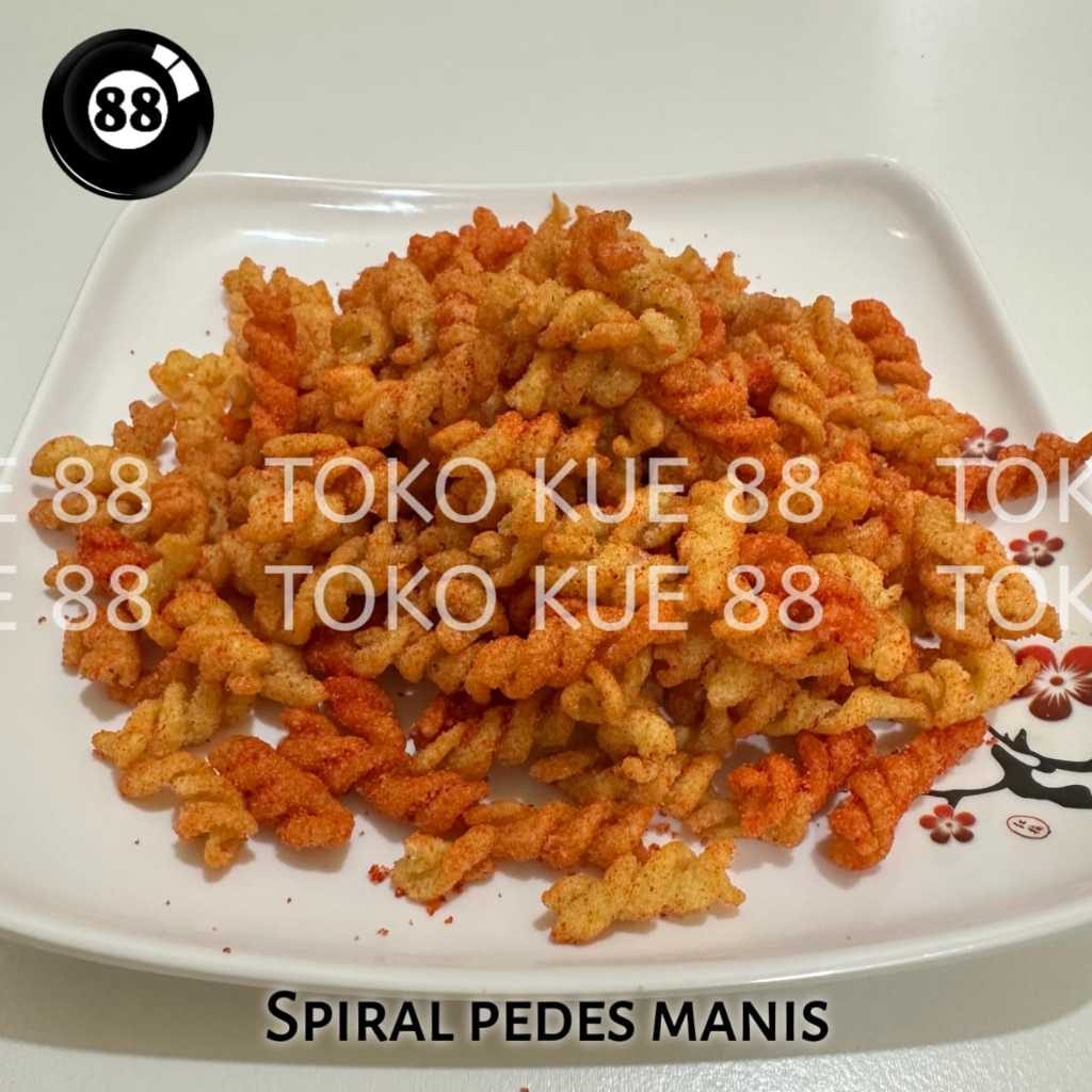 

Makaroni Spiral 250 Gram / Spiral Pedas Manis / Spiral Gurih