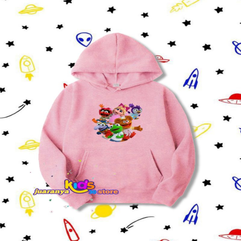 sweater Hoodie jumper anak Muppet babies